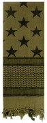Rothco Stars and Stripes Shemagh Tactical Desert Scarf Olive Drab 8864