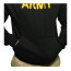 Толстовка тренировочная армейская черная Rothco Pullover Hoodie Black/Army 10053 - Толстовка тренировочная армейская черная Rothco Pullover Hoodie Black/Army 10053