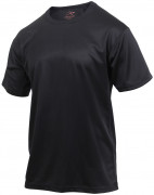Rothco Quick Dry Moisture Wicking T-shirt Black 2735