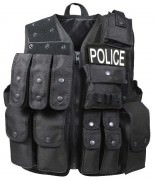 Rothco Tactical Raid Vest Black 6785