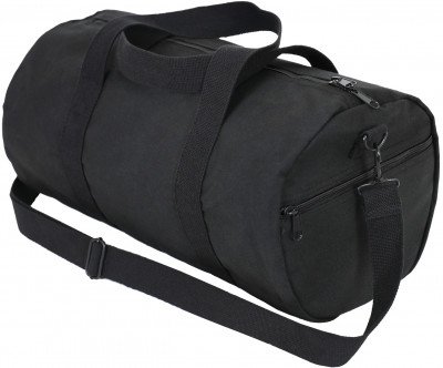 Сумка спортивная дафл Rothco Canvas Shoulder Duffle Bag 48см Black 2221, фото