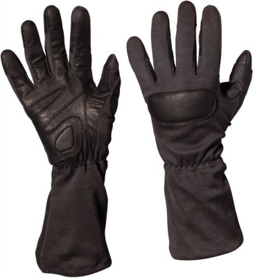 Тактические перчатки-краги Rothco Special Forces Cut Resistant Tactical Gloves Black - 3461, фото