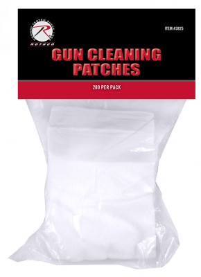 Хлопковые салфетки для ухода за оружием Rothco Cotton Gun Cleaning Patches 3825, фото