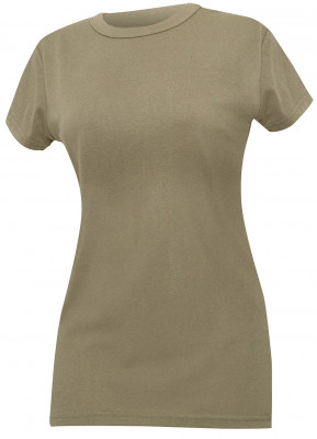 Женская койотовая футболка Rothco Womens Longer T-shirt Coyote Brown 5916, фото