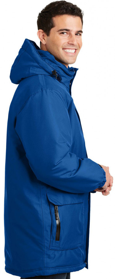 Royal blue parka sale