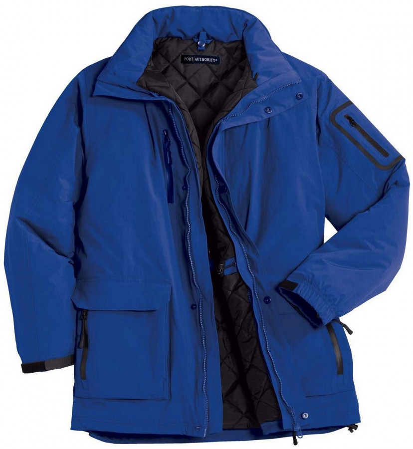 Royal blue parka sale