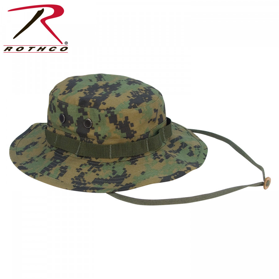 Rothco boonie woodland camo bucket hat new arrivals