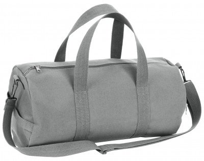 Сумка спортивная серая дафл Rothco Canvas Shoulder Duffle Bag 48 см Grey 2226, фото