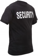 Rothco Security  2-Sided T-Shirt Black 6616