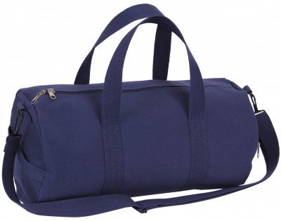 Сумка спортивная темно-синяя дафл Rothco Canvas Shoulder Duffle Bag 48 см Navy Blue 2223, фото