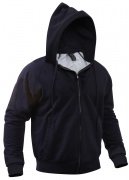 Rothco Thermal Lined Hooded Sweatshirt Navy Blue 6260