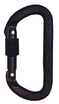Карабин Locking D Carabiner Black, фото