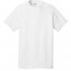 Белая мужская американская хлопковая футболка Port & Company Core Cotton Tee PC54 White - Белая мужская американская хлопковая футболка Port & Company Core Cotton Tee PC54 White