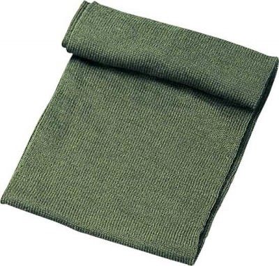 Оливковый американский шерстяной шарф военного образца Rothco G.I. Wool Scarf Olive Drab 8420, фото