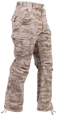 Брюки винтажные десантные пустынный цифровой камуфляж Rothco Vintage Paratrooper Fatigue Pants Desert Digital Camo 23366, фото