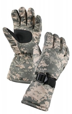 Зимние перчатки «Эквакс» c утеплителем «Термоблок» Rothco Extra-Long Insulated Gloves ACU Digital Camo 4755, фото