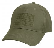 Rothco U.S. Flag Low Profile Cap Olive 99880