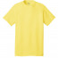 Желтая мужская американская хлопковая футболка Port & Company Core Cotton Tee PC54 Yellow - Желтая мужская американская хлопковая футболка Port & Company Core Cotton Tee PC54 Yellow