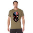 Койотовая байкерская футболка с черепом в стиле флага США Rothco US Flag Bearded Skull T-Shirt Coyote Brown 10822 - Койотовая байкерская футболка с черепом в стиле флага США Rothco US Flag Bearded Skull T-Shirt Coyote Brown 10822