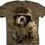 Футболка с собакой The Mountain T-Shirt Combat Sam 103217 - Футболка с собакой The Mountain T-Shirt Combat Sam 103217