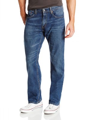 Мужские просторные джинсы Levis 559 Relaxed Straight Jeans Steely Blue 005590421, фото