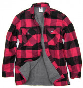 Rothco Extra Heavyweight Buffalo Plaid Sherpa-lined Flannel Shirt Red 3739