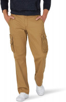 Wrangler Authentics Mens Relaxed Fit Stretch Cargo Pant - Tamaño 32W X 30l Color Navy&ref=b