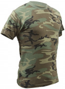 Rothco Vintage T-Shirt Woodland Camouflage 4777