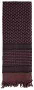 Rothco Shemagh Tactical Desert Scarf Brown / Black - 8537