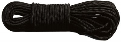 Военный черный трос Rothco Military Utility Rope Black 100' / 30.5 м, фото