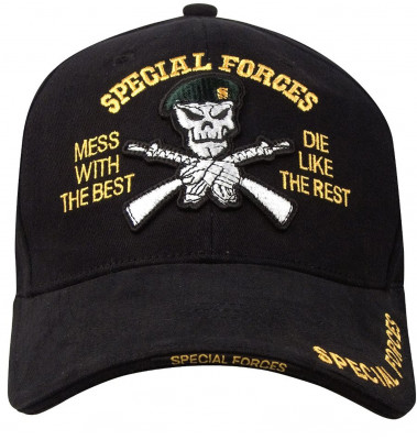 Бейсболка с эмблемой Специальных Сил Армии США Rothco Deluxe Low Profile Special Forces Insignia Cap 9696, фото