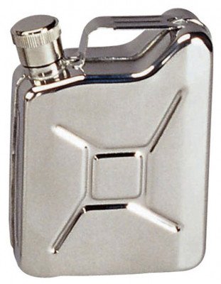 Фляга стальная Rothco Stainless Steel Jerry Can Flask 643, фото