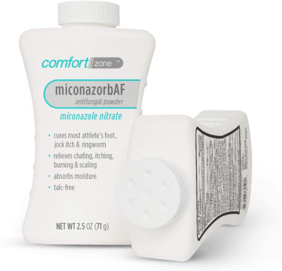 Притивогрибковая пудра для ног и обуви Miconazorb Antifungal Talc-Free Foot Powder 2% Miconazole Nitrate, фото