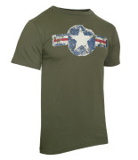 Rothco Vintage Army Air Corps T-Shirt Olive Drab 66300