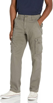 Брюки карго серо-зеленые Lee Wyoming Relaxed Fit Cargo Pant Sagebrush 2004327, фото