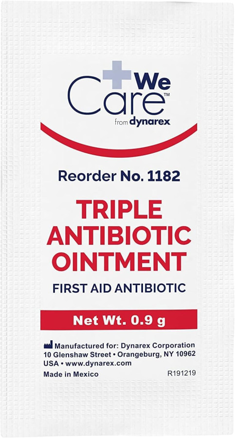 Тройной американский антибиотик Dynarex Triple Antibiotic Ointment