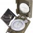 Компас маршевый военный оливковый Rothco Deluxe Marching Compass Olive 14060 - Компас маршевый военный Rothco Deluxe Marching Compass Olive 14060