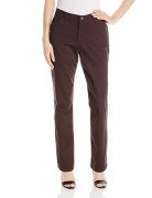 Lee Women's Relaxed Fit All Day Straight Leg Pant Roasted Chestnut 4631278
