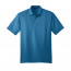 Потоотводящая мужская голубая футболка поло с жакардовой текстурой Port Authority - Класическая жакардовая голубая футболка поло Port Authority Men's Performance Fine Jacquard Polo Ocean Blue